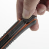CUTTER À LAME FRAGMENTABLE 9 MM AVEC GUIDE MÉTALLIQUE ALYCO- ALYCO ORANGE